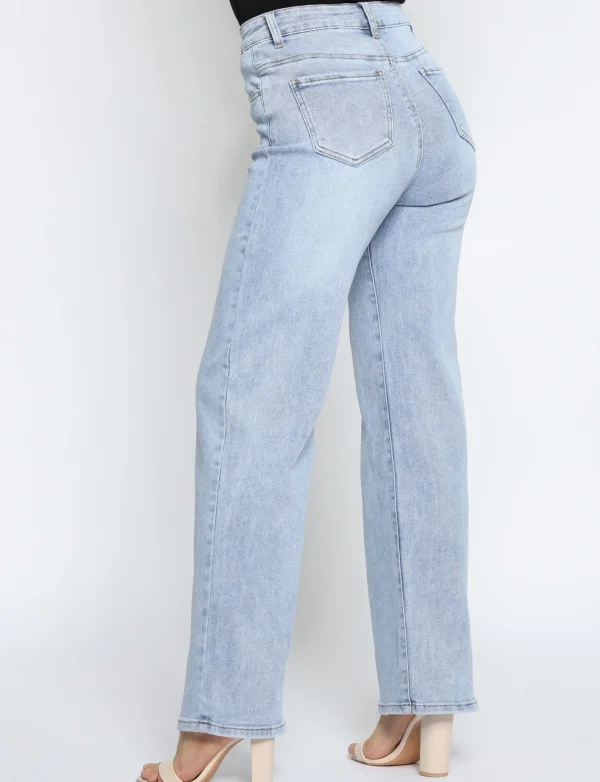 Goodies | Wide leg jeans DJ2452 Blauw