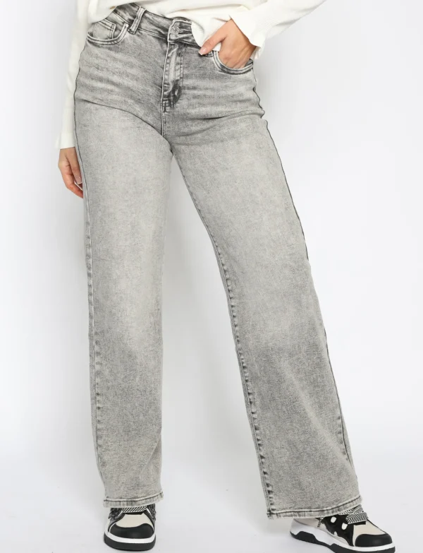 Goodies | Wide leg jeans DJ2597-98-99 Grijs