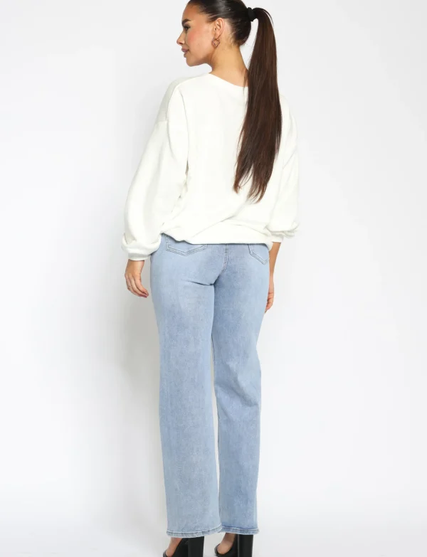 Goodies | Wide leg jeans DJ2600 Blauw