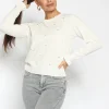 Hartjes Top Wit/ Roze