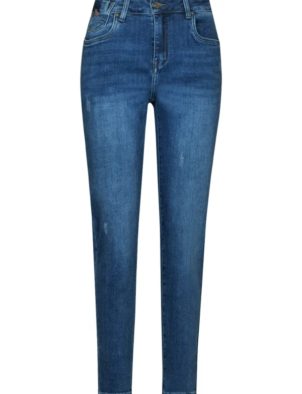 Hello Miss | Mom jeans HM5302 Donkerblauw