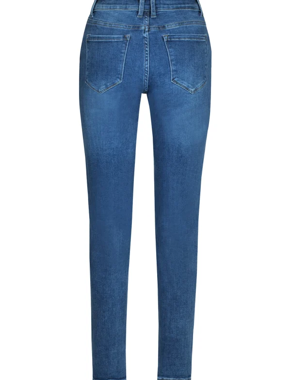 Hello Miss | Mom jeans HM5294-2 Donkerblauw
