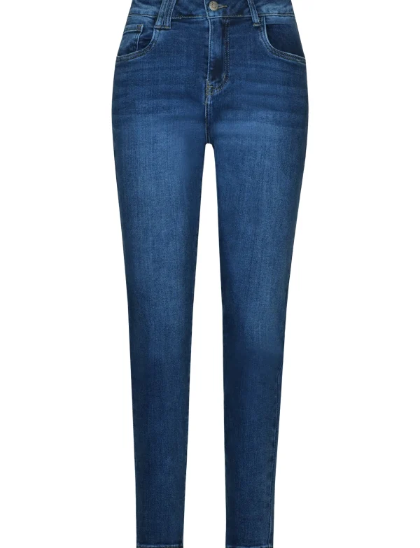 Hello Miss | Mom jeans HM5303 Donkerblauw