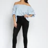 Hello Miss | Regular fit jeans Olivia-1 Zwart