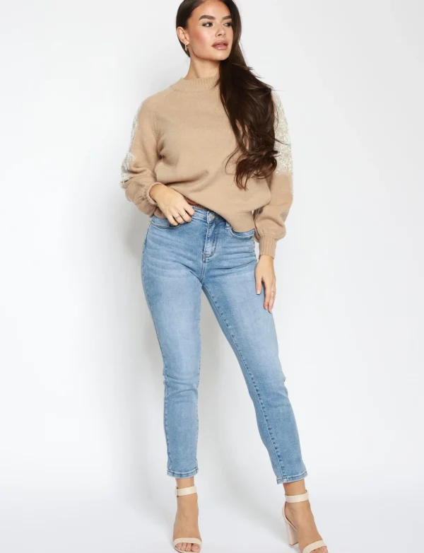 Hello Miss | Regular jeans HM302-1 Blauw