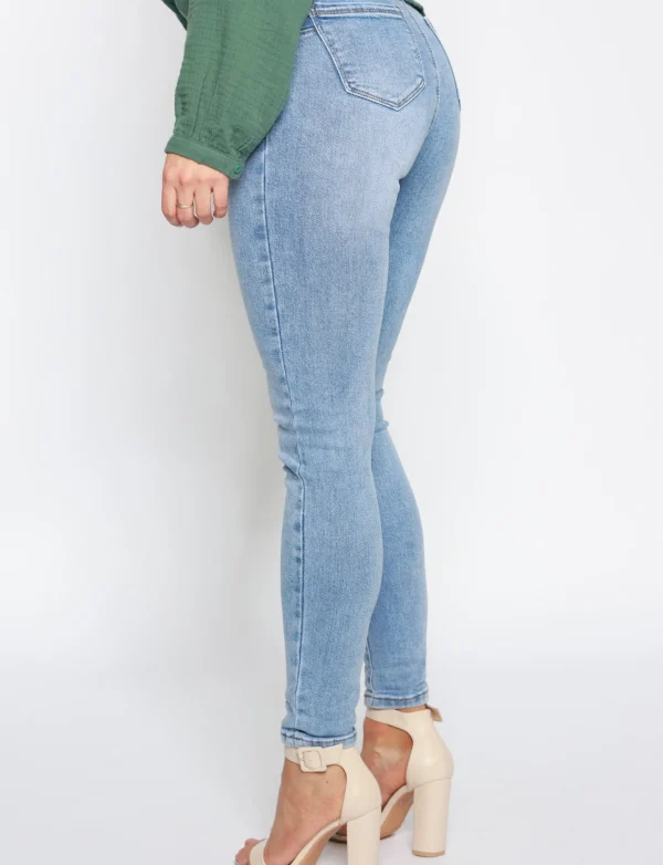 Hello Miss | Skinny jeans HM5322-1 Blauw