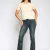 Hello Miss | Straight jeans HM5314-1 Blauw