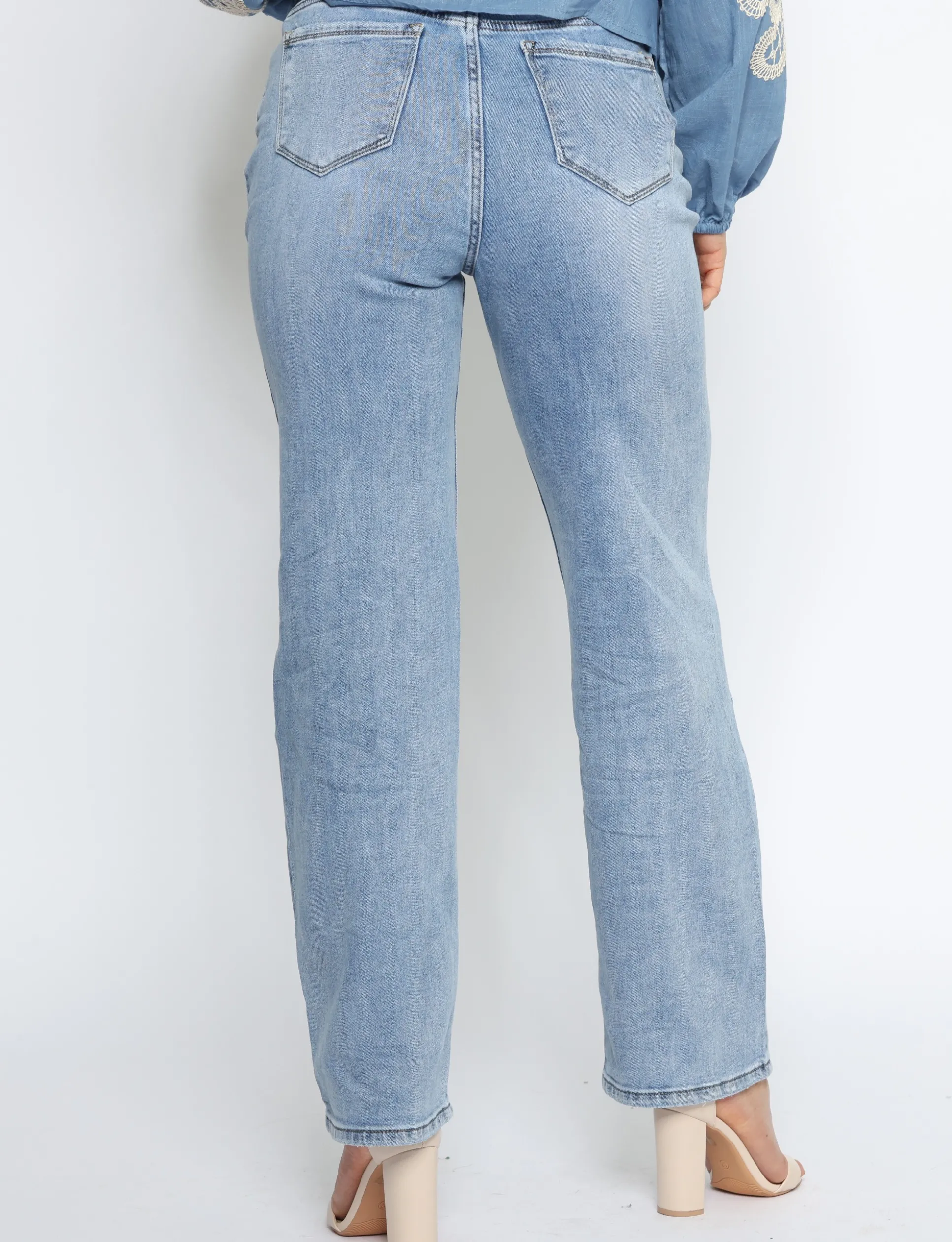 hello_miss__straight_jean_1-1.webp Hello Miss | Straight jeans HM5314-2 Lichtblauw