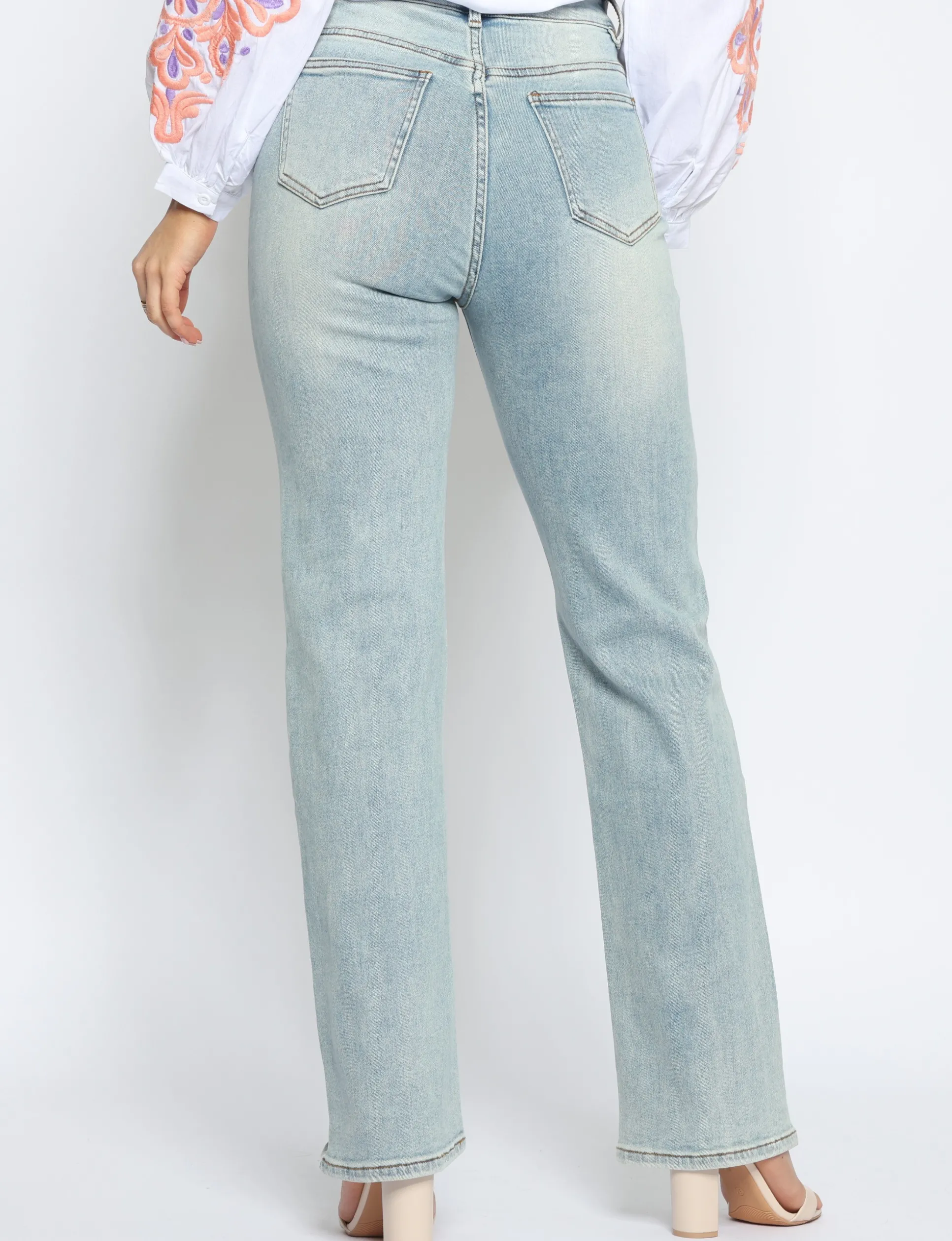 hello_miss__straight_jean_2.webp Hello Miss | Straight jeans H6702-2 Blauw