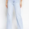 Hello Miss | Wide leg jeans, Super stretch Hilly-7 Blauw