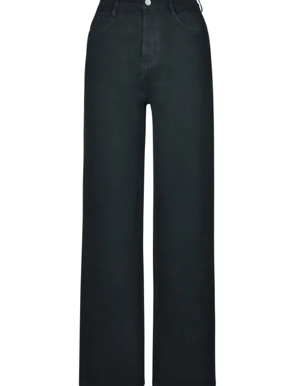 Hello Miss | Wide leg jeans HM6166 Zwart