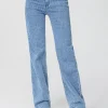 Hello Miss | Wide leg jeans H865 Blauw