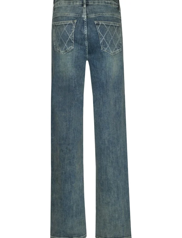 Hello Miss | Wide leg jeans HM6723-2 Blauw