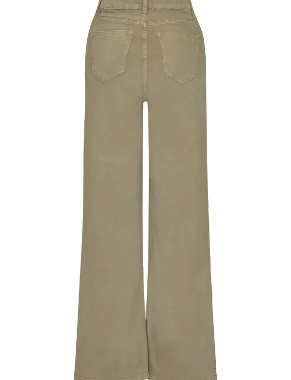 Hello Miss | Wide leg jeans HM6166 Taupe