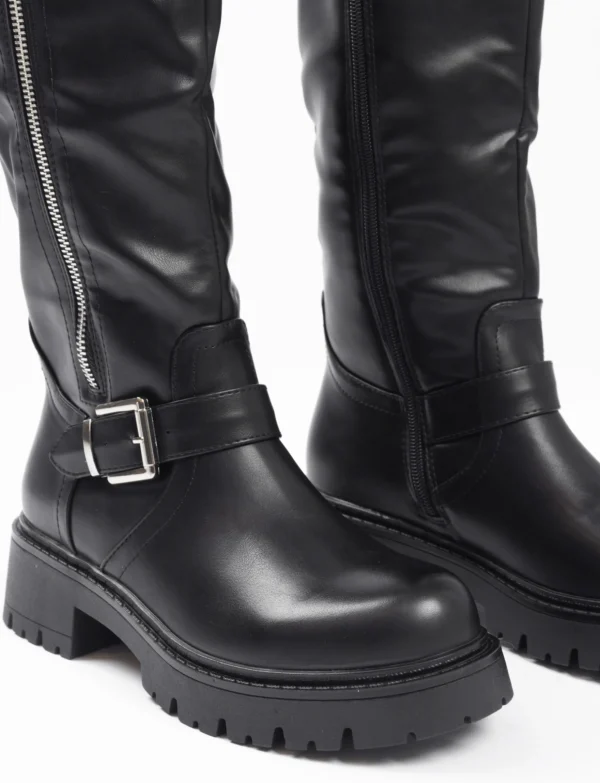 Hoge boot Genara Zwart