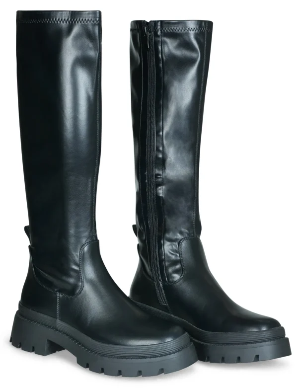 Hoge boot Jutta Zwart
