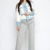 Jacket Luus Wit/ Blauw