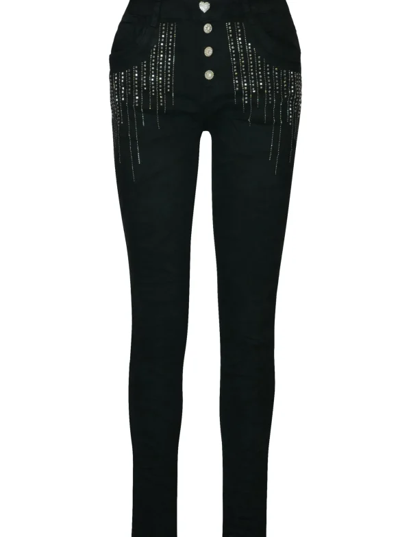 Jewelly | Skinny jeans 2680 Zwart