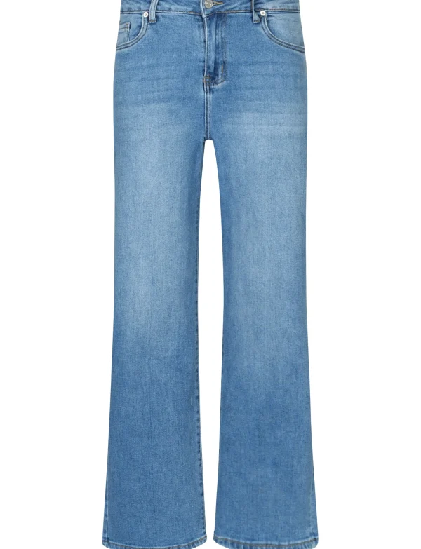 Jewelly | Wide leg jeans 828 Blauw