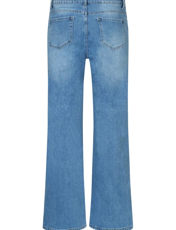 Jewelly | Wide leg jeans 828 Blauw