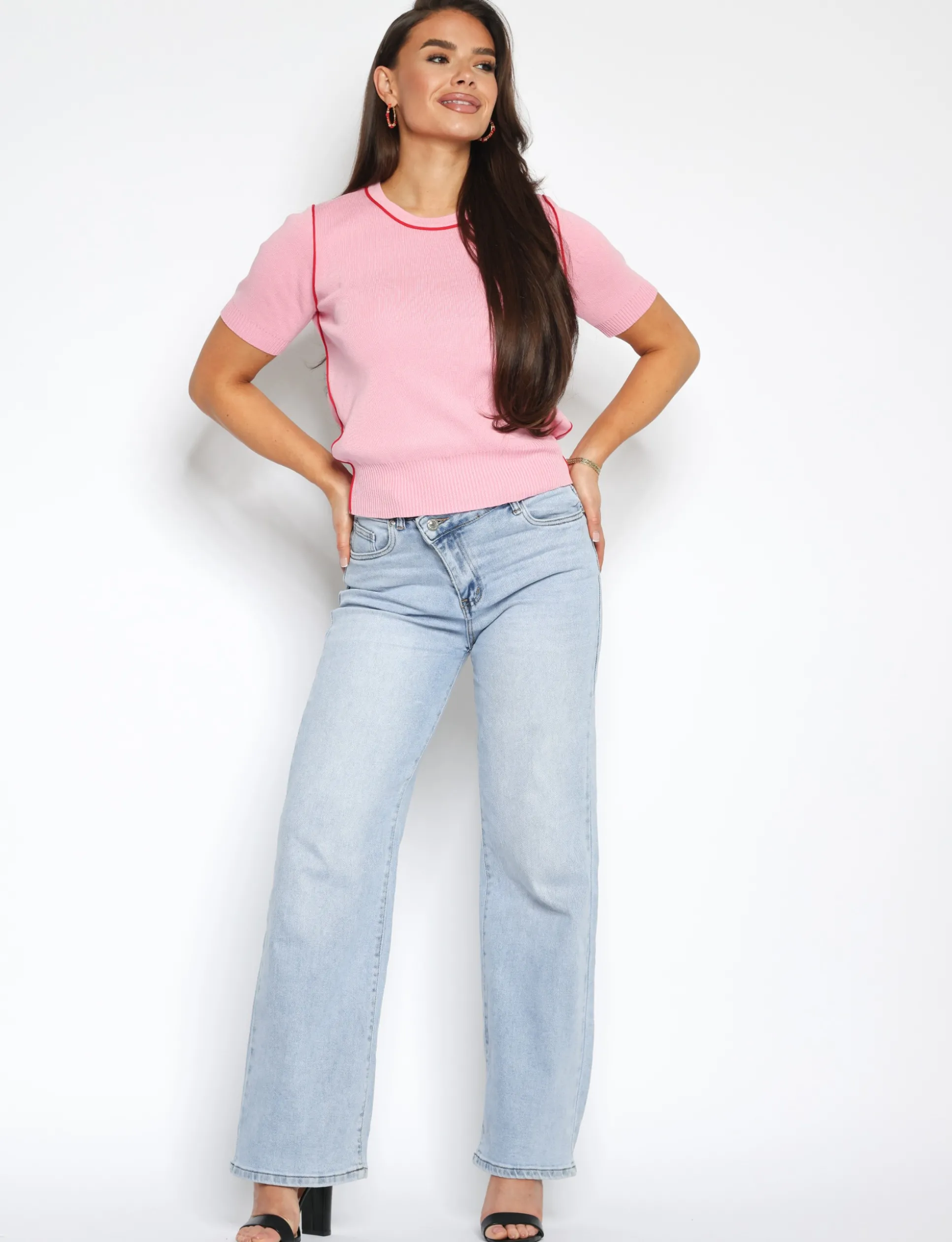 jewelly__wide_leg_jeans_j_3.webp Jewelly | Wide leg jeans JW805 Blauw