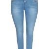 Karostar | Slim jeans K2574 Blauw