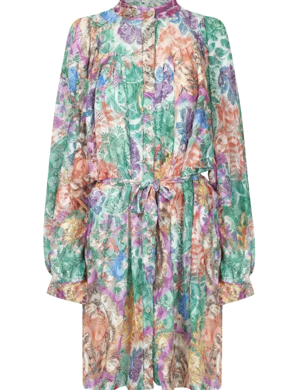 Lange blouse Liva Groen