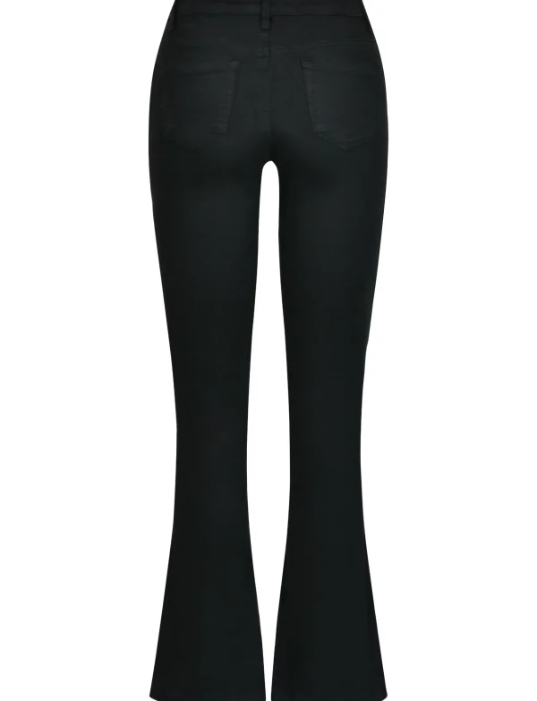 Nina Carter | Flared jeans P079 Zwart