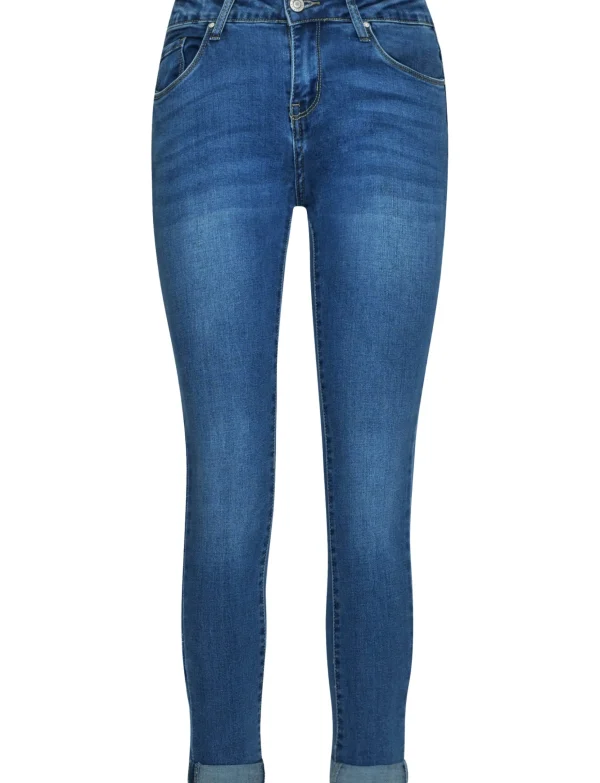Nina Carter | Skinny jeans P508 Donkerblauw