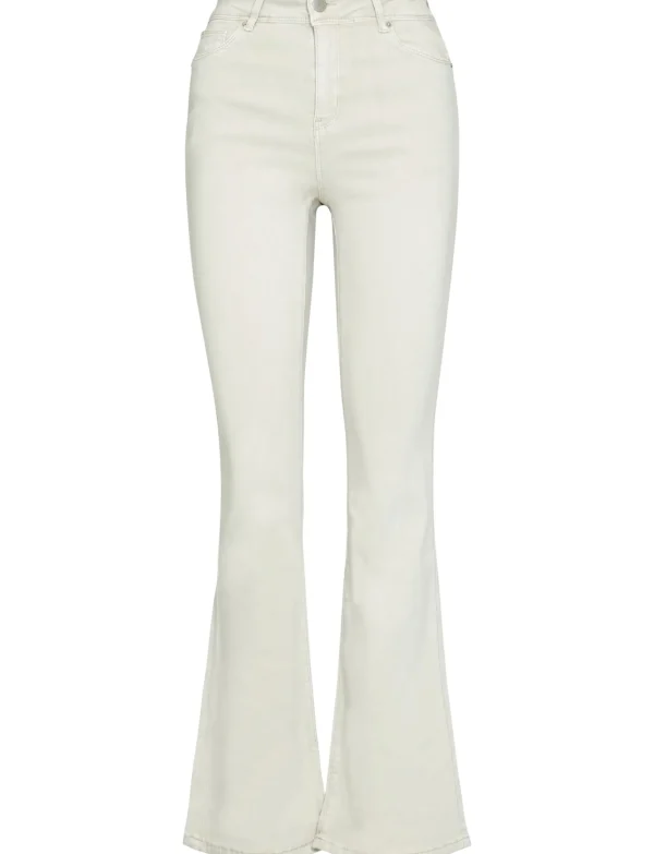 Norfy | Flared Jeans K586-1 Beige
