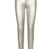 Norfy | Slim fit broek 8170 Goud