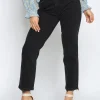 Queen Hearts | Mom fit W3276 STRETCH Zwart