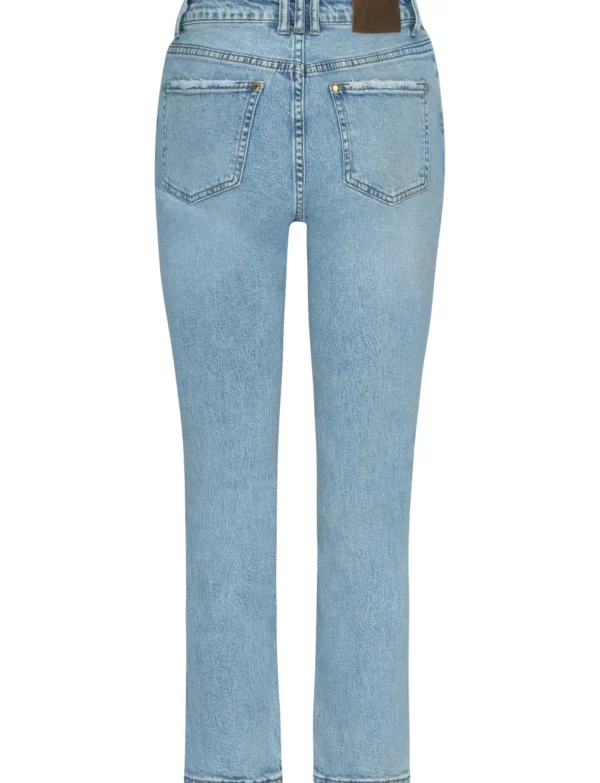 Queen Hearts | Mom jeans W3666 Blauw