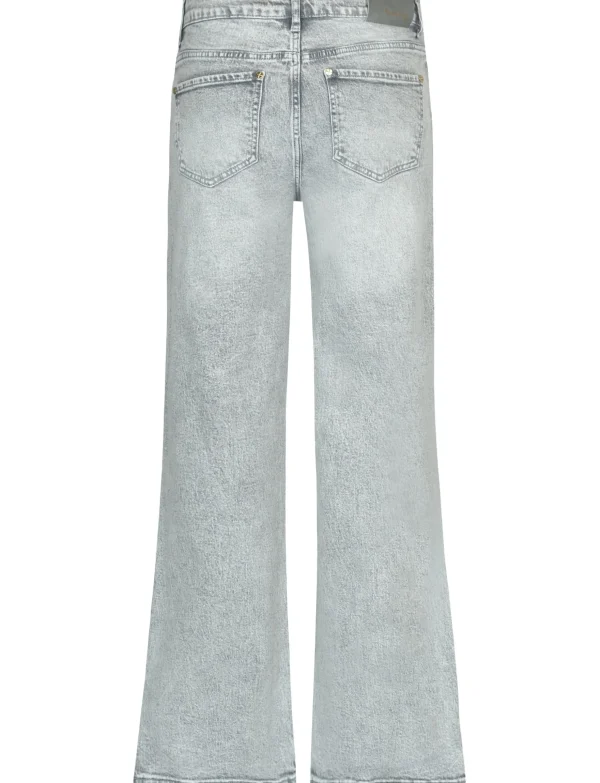 Queen Hearts | the Wide leg, High Waist W3368 Grijs
