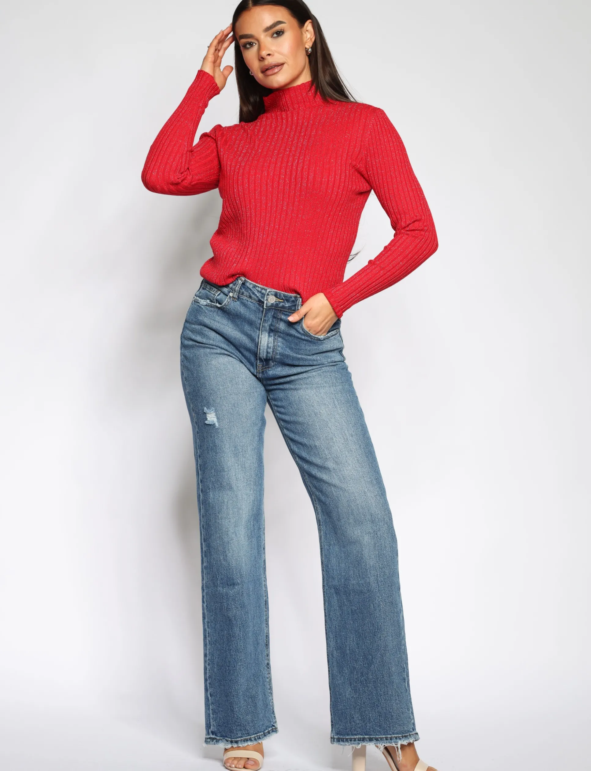 queen_hearts__wide_leg_je_1.webp Queen Hearts | Wide leg jeans W3328 Blauw