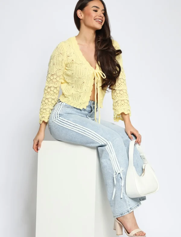 Queen Hearts | Wide leg, Straight jeans W3761 STRE Lichtblauw