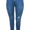 Redseventy | Skinny jeans F368 Blauw