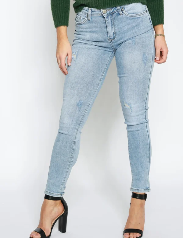 Redseventy | Skinny jeans J1397 Lichtblauw