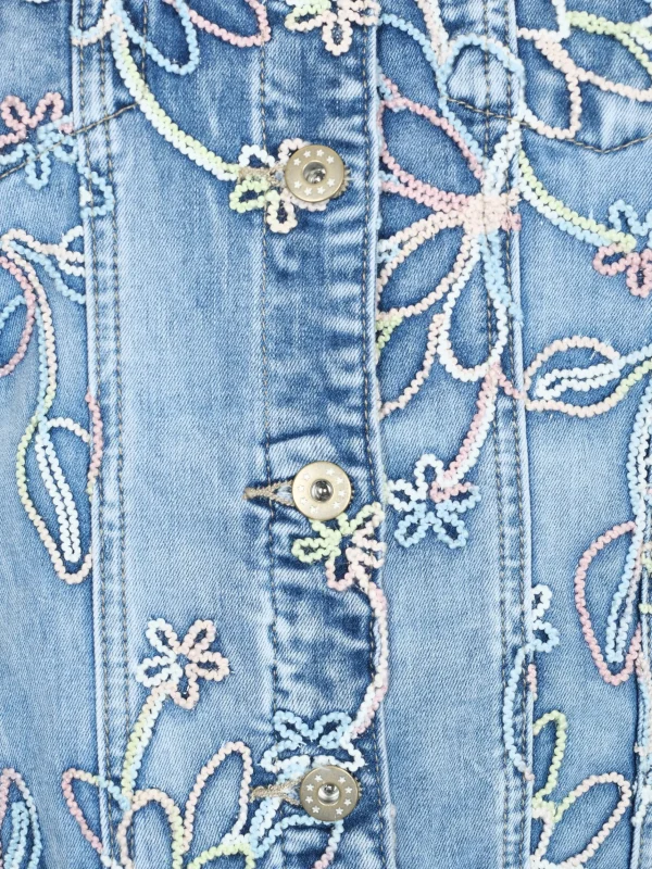 Spijkergilet Kaylee Blauw