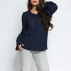 Top Julia Donkerblauw