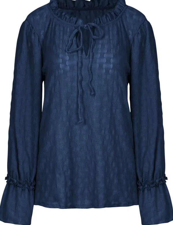 Top Julia Donkerblauw