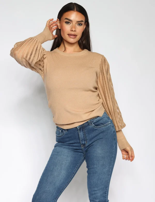 Top Kadie Taupe