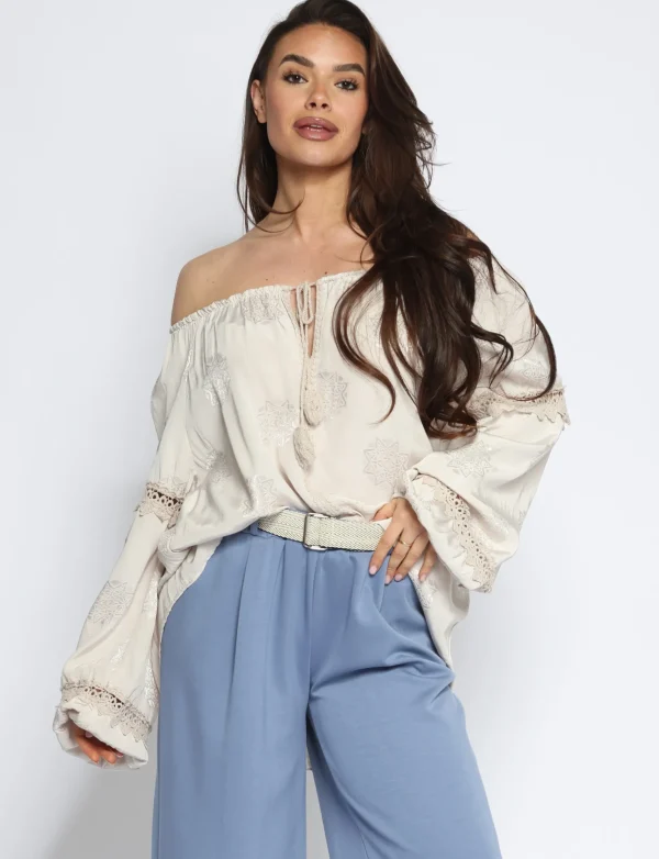 Top Olivia Beige