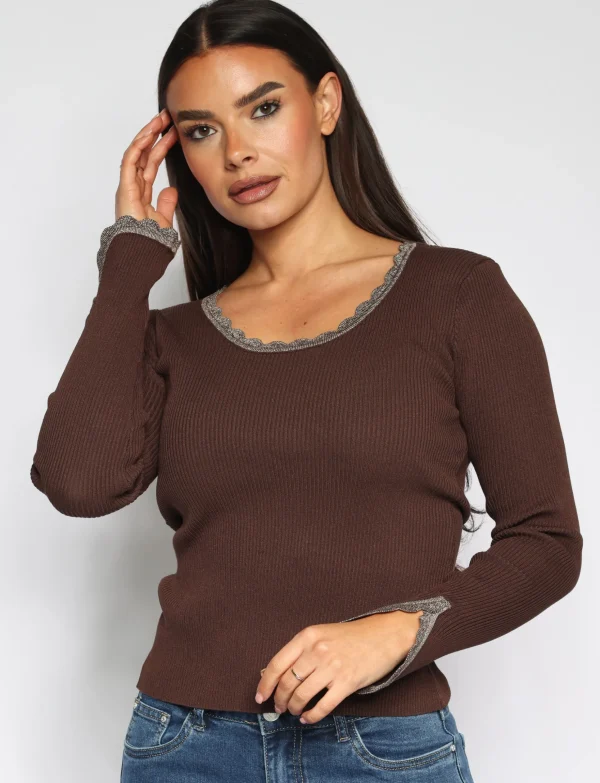 Top Robien Donkerbruin
