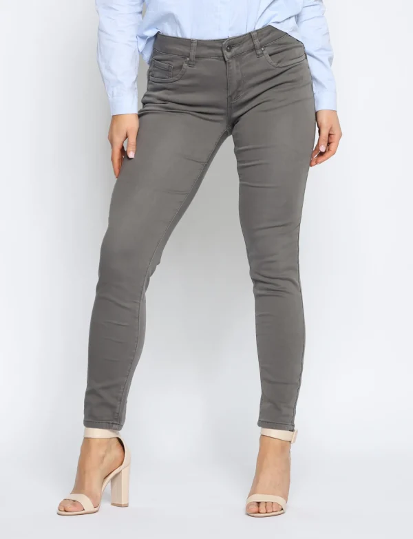Toxik | Skinny jeans L20077 Grijs