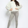 Toxik | Skinny jeans L750 Lichtgrijs