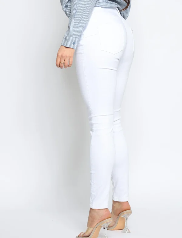 Toxik | Skinny jeans L750 Wit