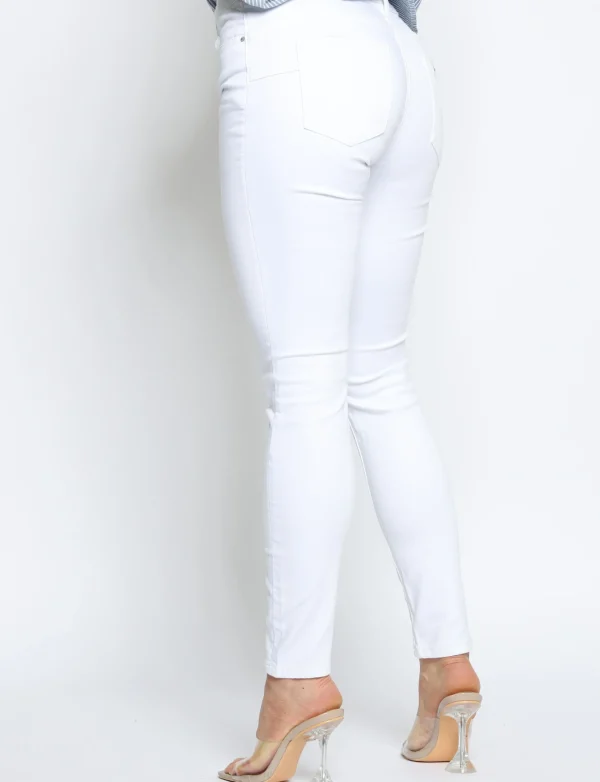 Toxik | Skinny jeans L750 Wit
