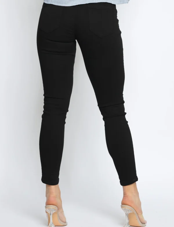Toxik | Skinny jeans L20077 Zwart