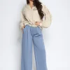 Travelstof broek Nena Blauw